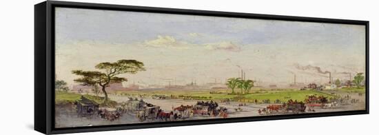 Manchester from Belle Vue, 1861-George Danson-Framed Premier Image Canvas