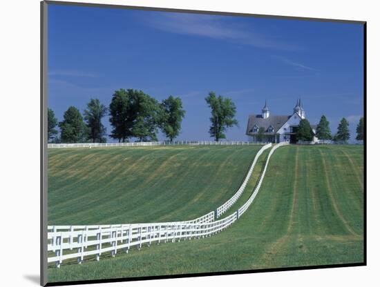 Manchester Horse Farm, Lexington, Kentucky, USA-Adam Jones-Mounted Photographic Print