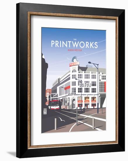 Manchester Printworks - Dave Thompson Contemporary Travel Print-Dave Thompson-Framed Art Print
