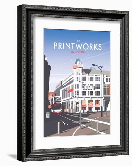 Manchester Printworks - Dave Thompson Contemporary Travel Print-Dave Thompson-Framed Art Print