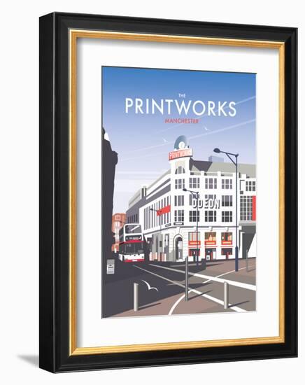 Manchester Printworks - Dave Thompson Contemporary Travel Print-Dave Thompson-Framed Art Print