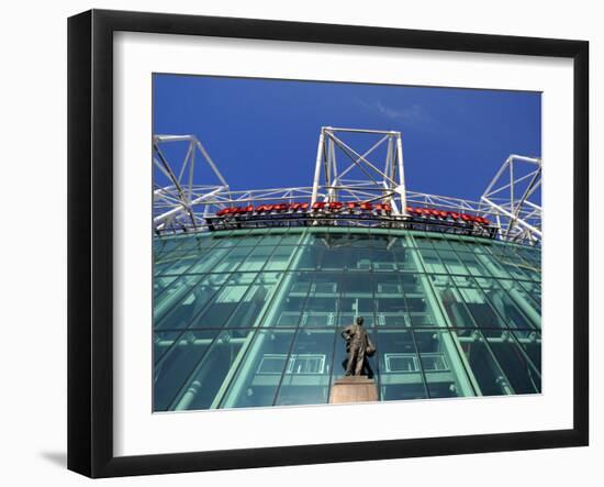 Manchester United Football Club Stadium, Old Trafford, Manchester, England, United Kingdom, Europe-Richardson Peter-Framed Photographic Print