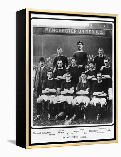 Manchester United Football Team, 1905-6 Season-null-Framed Premier Image Canvas