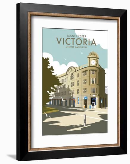 Manchester Victoria - Dave Thompson Contemporary Travel Print-Dave Thompson-Framed Art Print