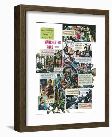 Manchester-Peter Jackson-Framed Giclee Print