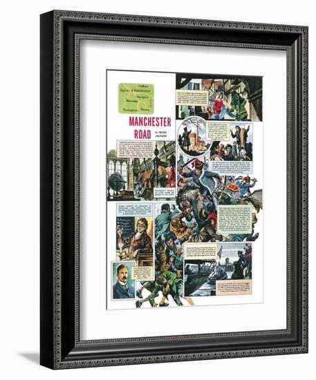 Manchester-Peter Jackson-Framed Giclee Print