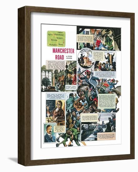 Manchester-Peter Jackson-Framed Giclee Print