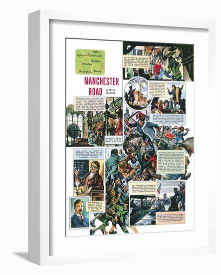 Manchester-Peter Jackson-Framed Giclee Print