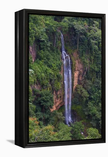 Manchewe Falls Near Livingstonia, Malawi, Africa-Michael Runkel-Framed Premier Image Canvas