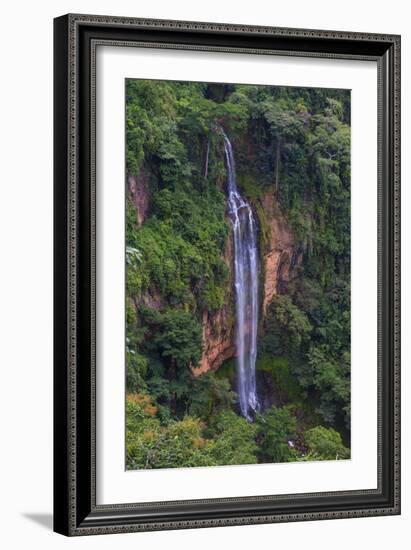 Manchewe Falls Near Livingstonia, Malawi, Africa-Michael Runkel-Framed Photographic Print