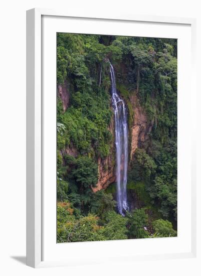 Manchewe Falls Near Livingstonia, Malawi, Africa-Michael Runkel-Framed Photographic Print