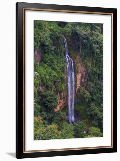 Manchewe Falls Near Livingstonia, Malawi, Africa-Michael Runkel-Framed Photographic Print