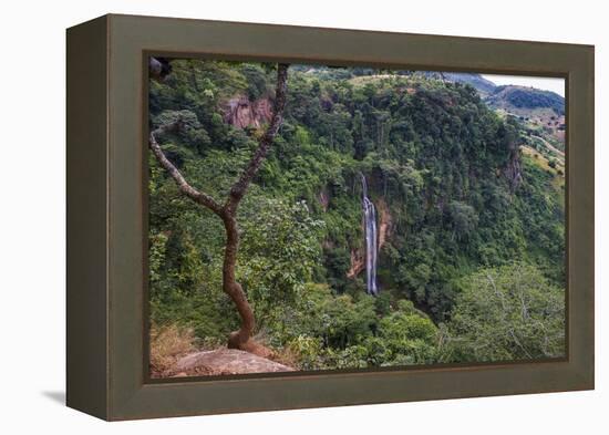 Manchewe Falls Near Livingstonia, Malawi, Africa-Michael Runkel-Framed Premier Image Canvas