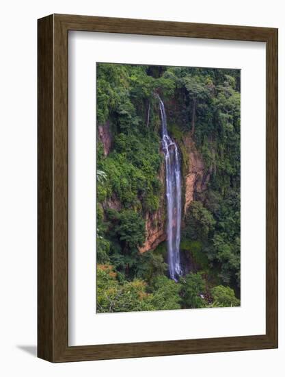 Manchewe Falls Near Livingstonia, Malawi, Africa-Michael Runkel-Framed Photographic Print