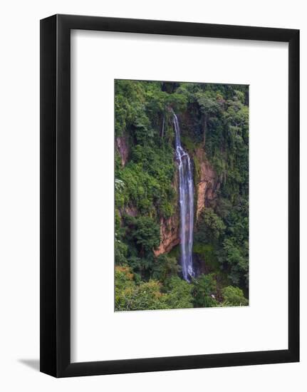 Manchewe Falls Near Livingstonia, Malawi, Africa-Michael Runkel-Framed Photographic Print