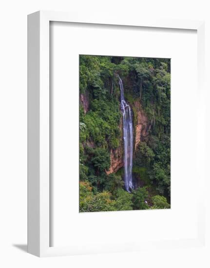 Manchewe Falls Near Livingstonia, Malawi, Africa-Michael Runkel-Framed Photographic Print