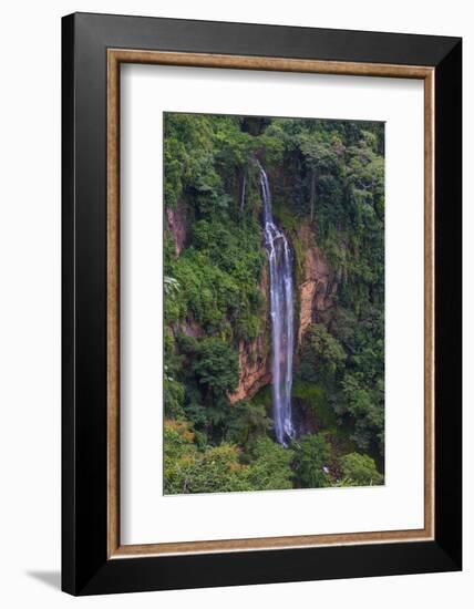 Manchewe Falls Near Livingstonia, Malawi, Africa-Michael Runkel-Framed Photographic Print