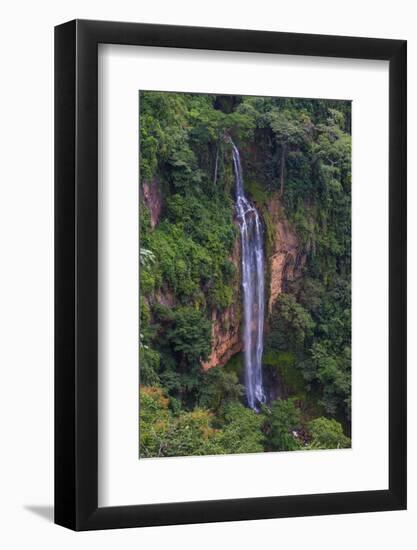 Manchewe Falls Near Livingstonia, Malawi, Africa-Michael Runkel-Framed Photographic Print