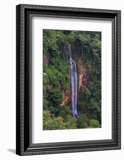 Manchewe Falls Near Livingstonia, Malawi, Africa-Michael Runkel-Framed Photographic Print