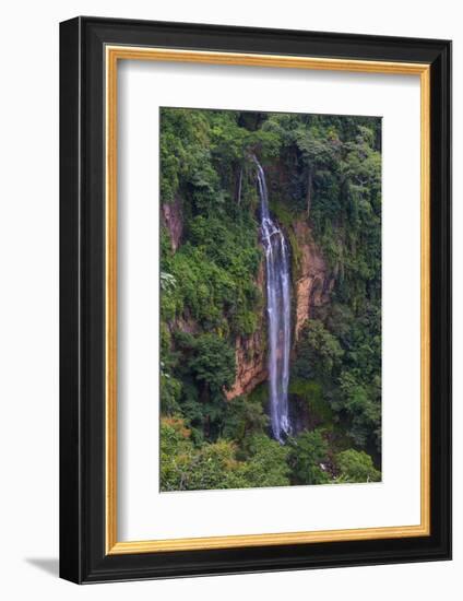 Manchewe Falls Near Livingstonia, Malawi, Africa-Michael Runkel-Framed Photographic Print