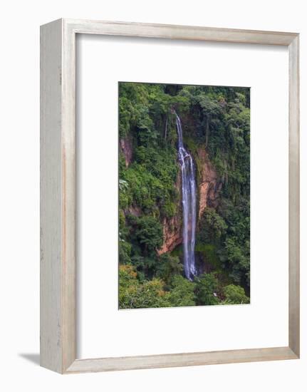 Manchewe Falls Near Livingstonia, Malawi, Africa-Michael Runkel-Framed Photographic Print