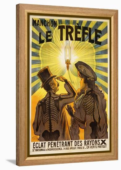 Manchon Le Trefle Poster-Charles Delaye-Framed Premier Image Canvas