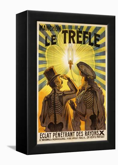 Manchon Le Trefle Poster-Charles Delaye-Framed Premier Image Canvas