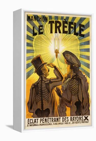 Manchon Le Trefle Poster-Charles Delaye-Framed Premier Image Canvas