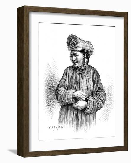 Manchu Woman, C1890-E Ronjat-Framed Giclee Print