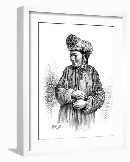 Manchu Woman, C1890-E Ronjat-Framed Giclee Print