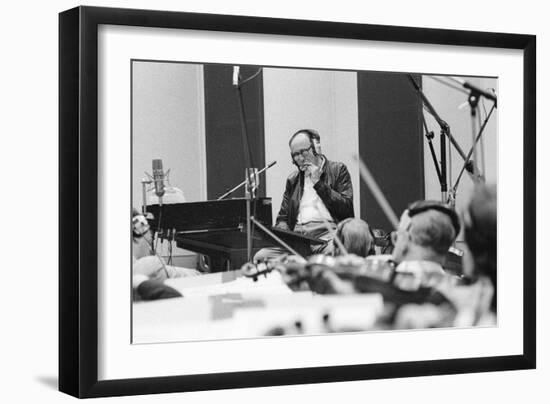 Mancini Henry, Cts Studios, Wembley, London, 1990-Brian O'Connor-Framed Photographic Print