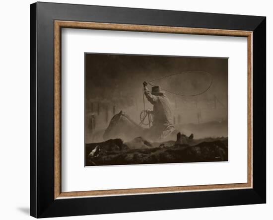 Mancos Mayhem-Barry Hart-Framed Art Print