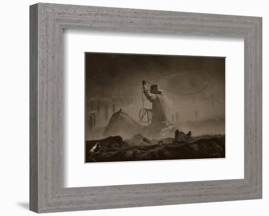 Mancos Mayhem-Barry Hart-Framed Art Print