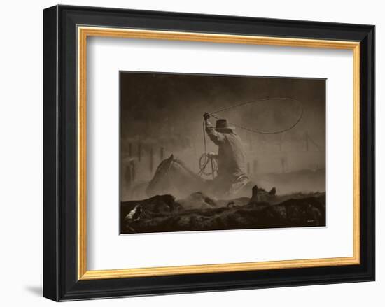 Mancos Mayhem-Barry Hart-Framed Art Print