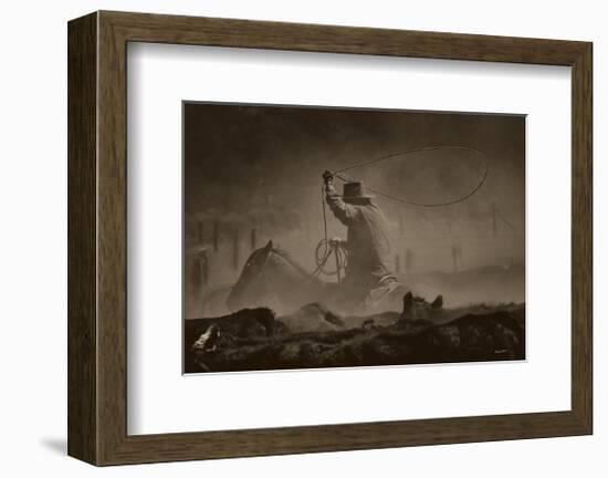 Mancos Mayhem-Barry Hart-Framed Art Print