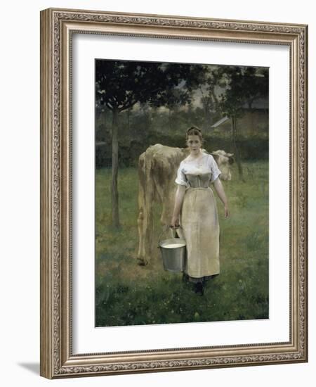 Manda Lametrie, the Farmer's Wife-Alfred Roll-Framed Giclee Print