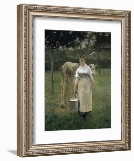 Manda Lametrie, the Farmer's Wife-Alfred Roll-Framed Giclee Print