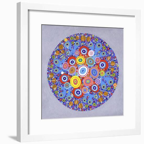 Mandala 1, 2016-David Newton-Framed Giclee Print