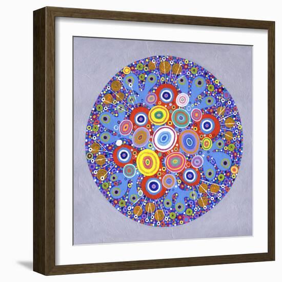 Mandala 1, 2016-David Newton-Framed Giclee Print