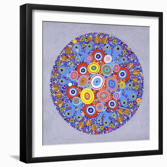 Mandala 1, 2016-David Newton-Framed Giclee Print