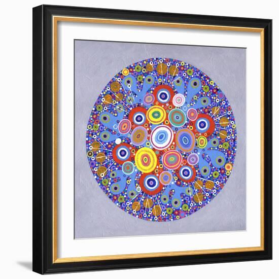 Mandala 1, 2016-David Newton-Framed Giclee Print