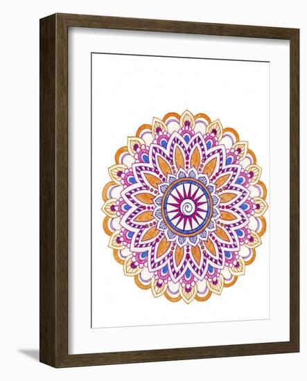 Mandala 5-Julie Goonan-Framed Giclee Print