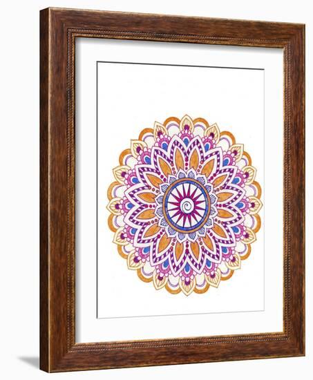 Mandala 5-Julie Goonan-Framed Giclee Print