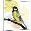 Mandala Bird III-Grace Popp-Mounted Art Print