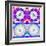 Mandala, Colourful, 'Color Geometry Couples Ii'-Alaya Gadeh-Framed Photographic Print