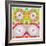 Mandala, Colourful, 'Color Geometry Couples'-Alaya Gadeh-Framed Photographic Print