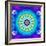 Mandala, Colourful, 'Color Geometry Vi'-Alaya Gadeh-Framed Photographic Print