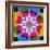 Mandala, Colourful, 'Color Geometry'-Alaya Gadeh-Framed Photographic Print