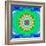 Mandala, Colourful, 'Green Me Up'-Alaya Gadeh-Framed Photographic Print