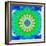 Mandala, Colourful, 'Green Me Up'-Alaya Gadeh-Framed Photographic Print